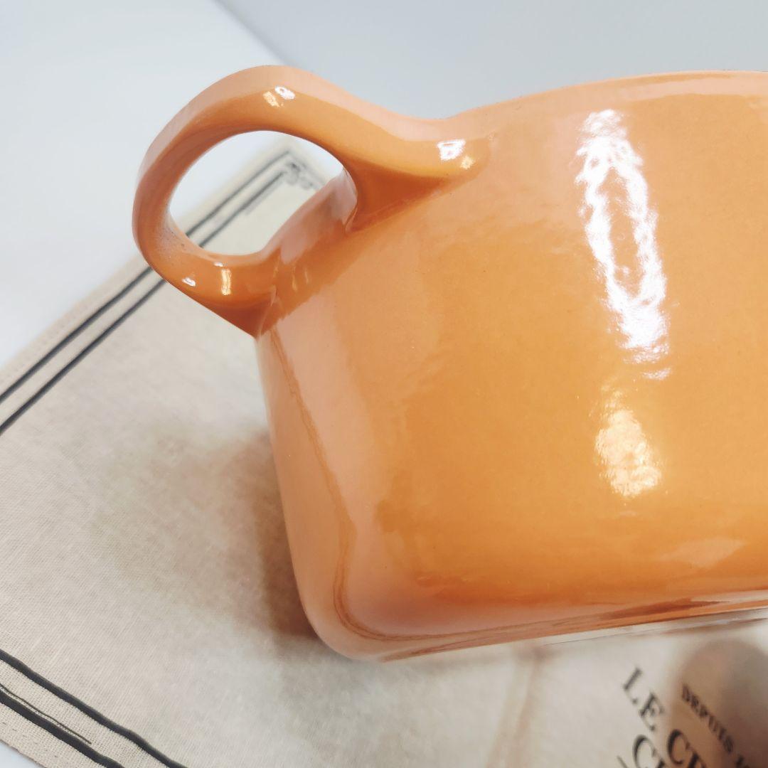ルクルーゼ ココット オーバル 25cm ピーチ レア - メルカリ