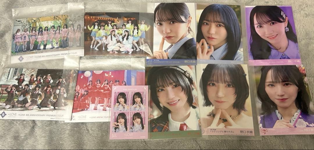 野口衣織】生写真まとめ売り＋4カット/封入付き - メルカリ