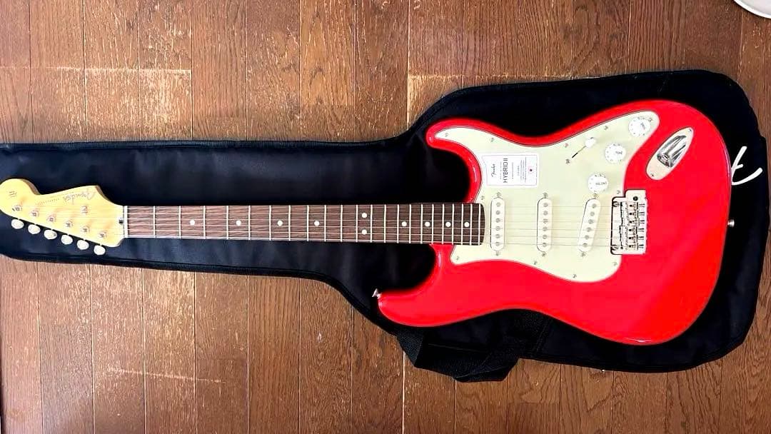 fender hybridⅡ strato caster 2023 Fender Hybrid II Stratocaster made in Japan - Natural