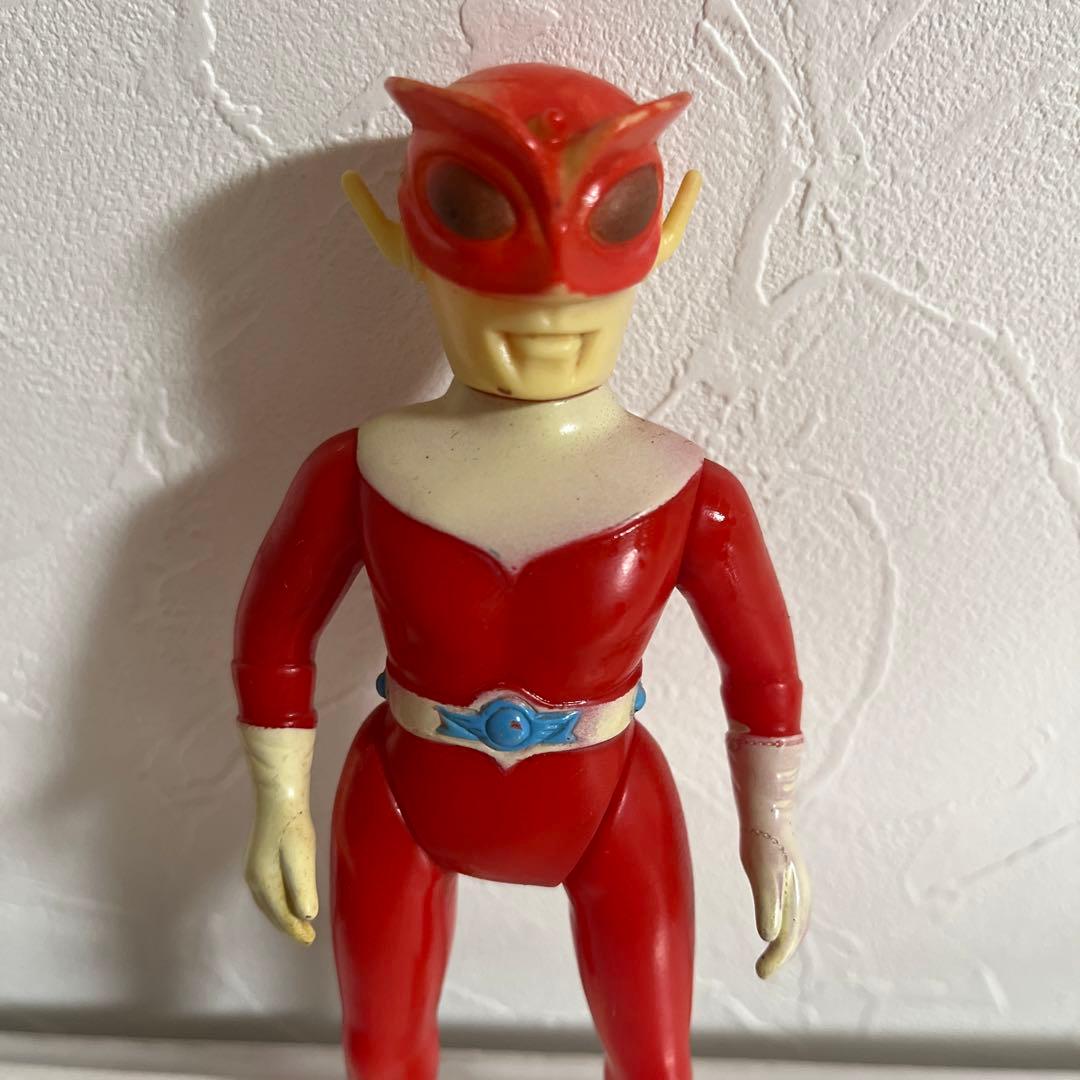 ⚠️貴重・当時物 レッドマン ミニソフビ ブルマァク 昭和レトロ