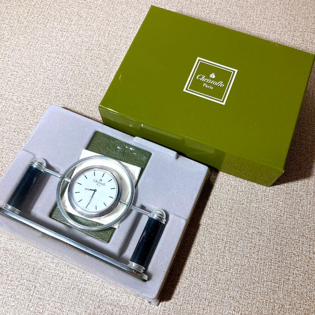 クリストフル ヴィンテージ デスク時計 置き時計 保管品 SwissMADE 楽天市場】KNOT LOG Table Clock(置時計）ヴィンテージの波をナビ