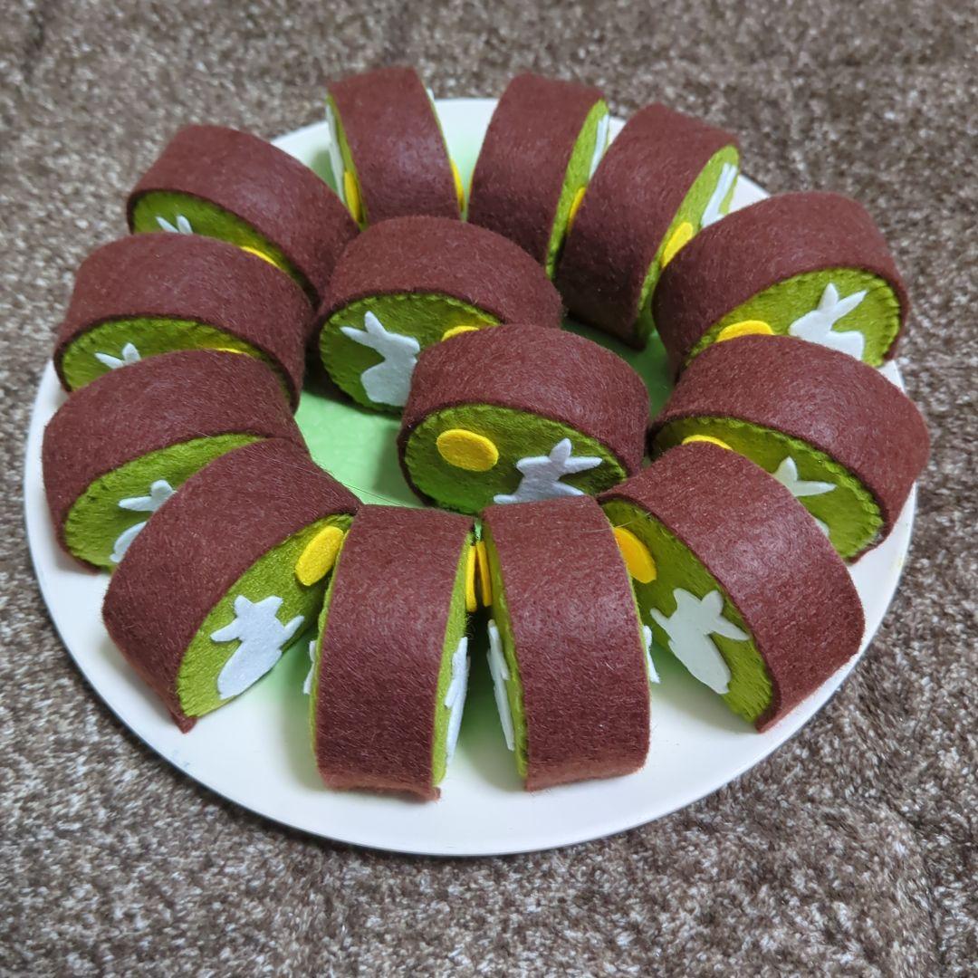 ヤトッチ様専用 お月見うさぎのミニロールカステラ