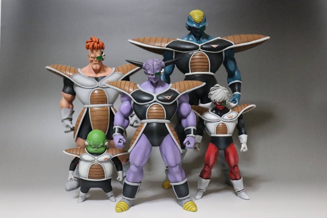 ギニュー特戦隊　ドラゴンボールフィギュア　レジンキャスト　Ginyu Force ドラゴンボールZ』から「ギニュー特戦隊」がプライズフィギュアになっ