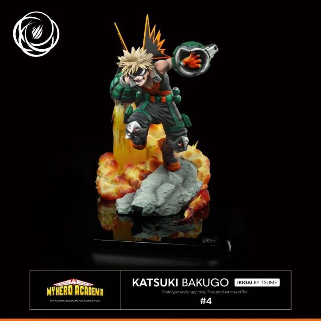 ヒロアカ　爆豪勝己　IKIGAI TSUME スタチュー　フィギュア　海外限定 フィギュア専門店 -ソダチトイズ / Tsume Art 僕のヒーローアカデミア