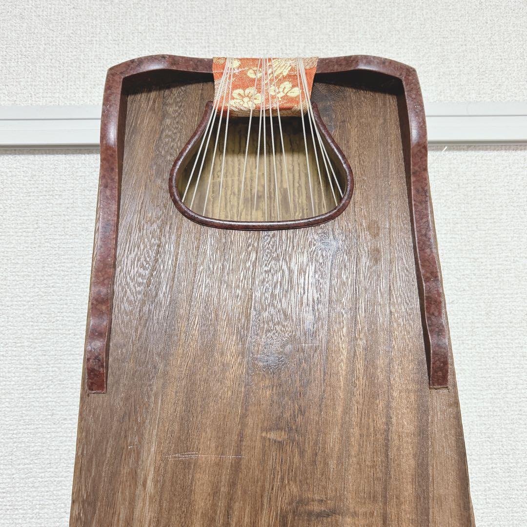 希少 お琴 箏 琴 13弦 和楽器 弦楽器 伝統楽器 ジャンク - メルカリ