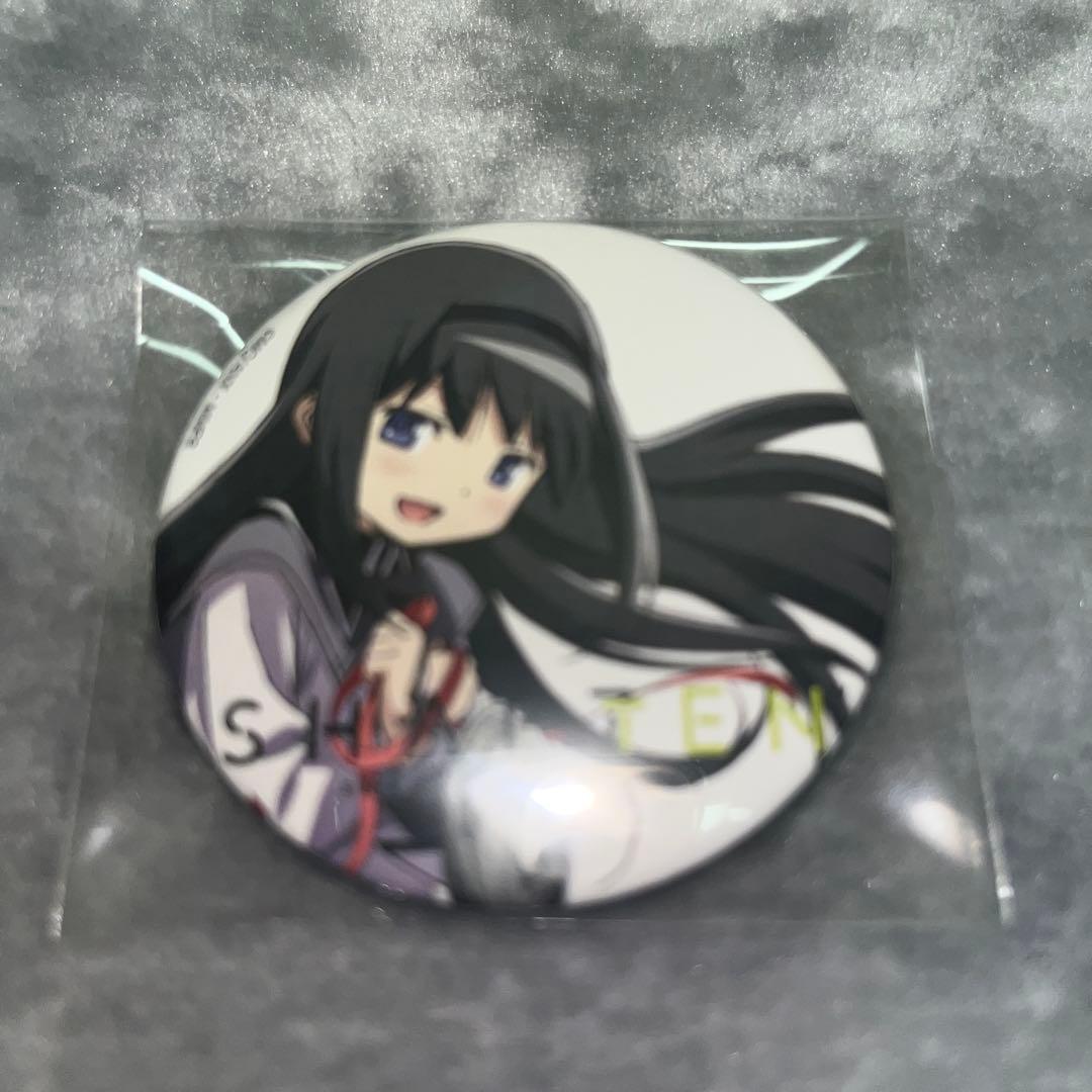 魔法少女まどか☆マギカ　暁美ほむら　　シャフトワークス　缶バッジ　シャフトテン 劇場版 魔法少女まどか☆マギカ[前編]始まりの物語／[後編]永遠の物語