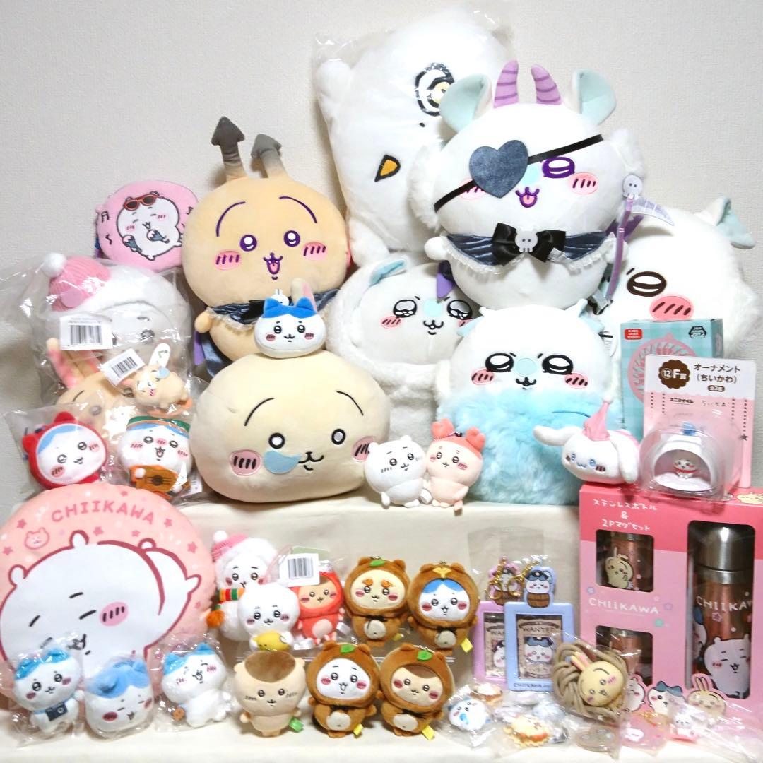 ちいかわ ハチワレ うさぎ モモンガ ぬいぐるみ グッズ 大量 まとめ
