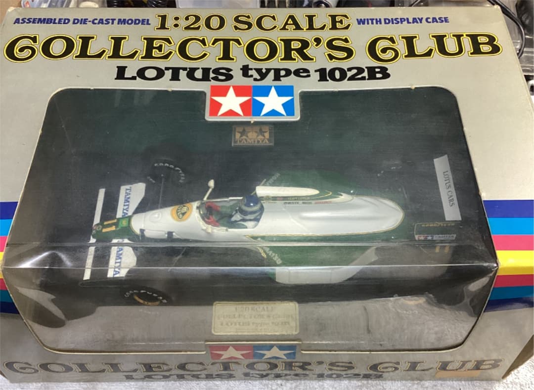 タミヤ 1/20スケール ロータス102B コレクターズクラブ（ミニカー
