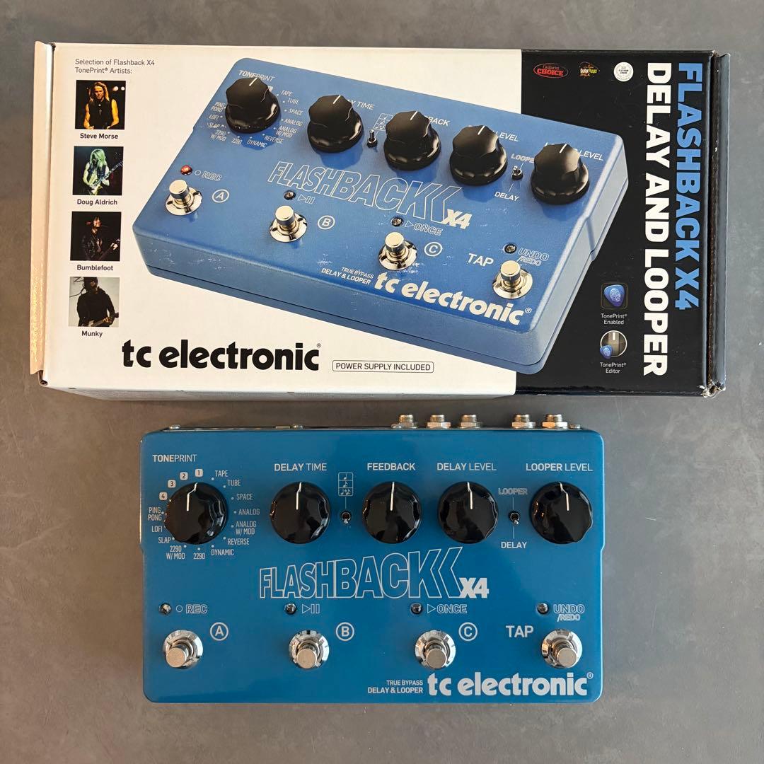 tc electronic FLASHBACK X4 delay ディレイ - メルカリ