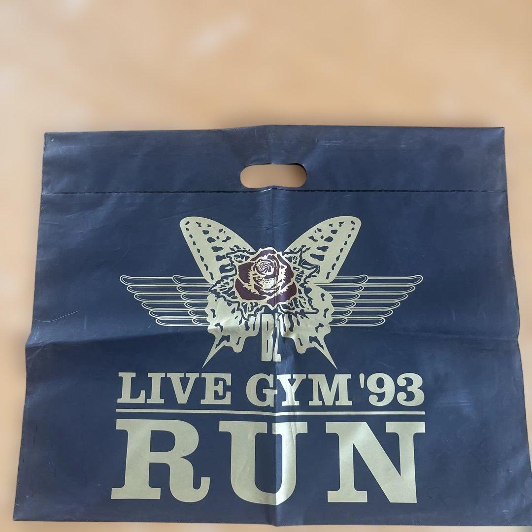 B'Z LIVE GYM'93 RUN ショッピングバッグ - メルカリ