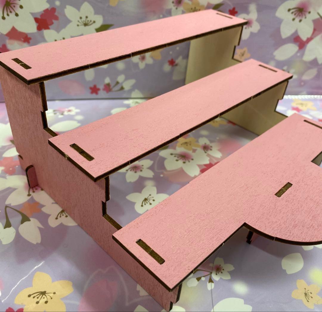 ちりめん細工 つまみ細工 うさぎ雛壇飾り No.698 ハンドメイド - メルカリ