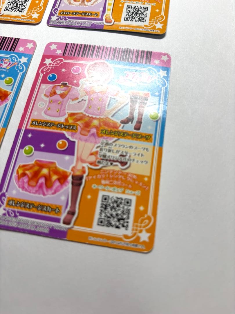 アイカツ カード 初期 ステージコーデ スクールドレス まとめ売り 排