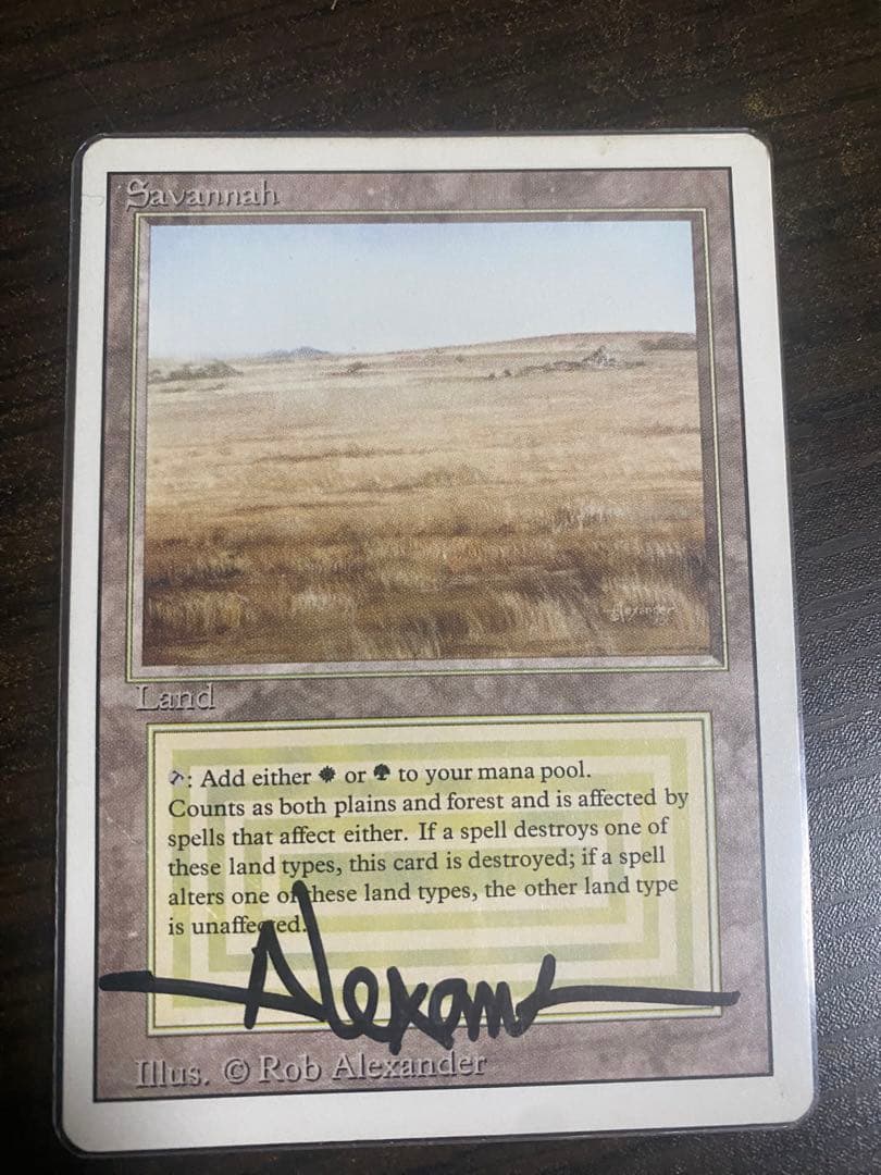 MTG Savannah デュアルランド サインド - メルカリ