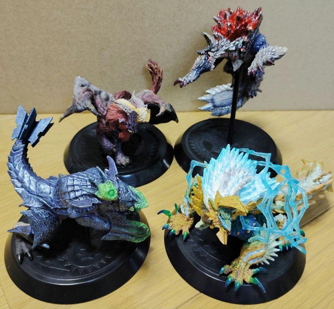 モンスターハンター カプコンフィギュアビルダー、他 花札 33点セット