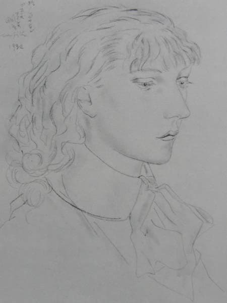 藤田嗣治、婦人像、希少画集画、新品額装付 - メルカリ