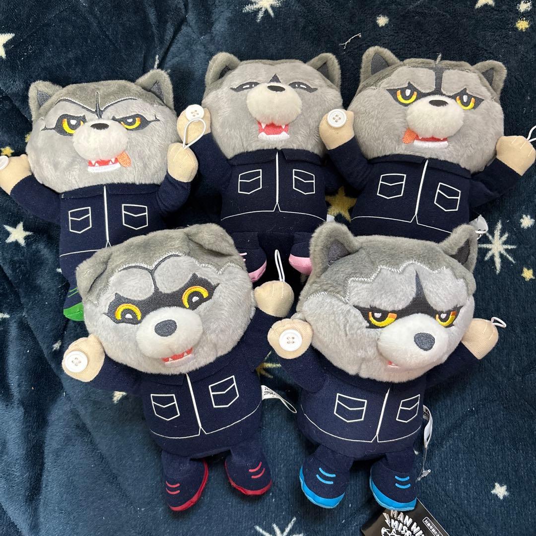 MAN WITH A MISSION はぐはぐマンウィズ 5体セット