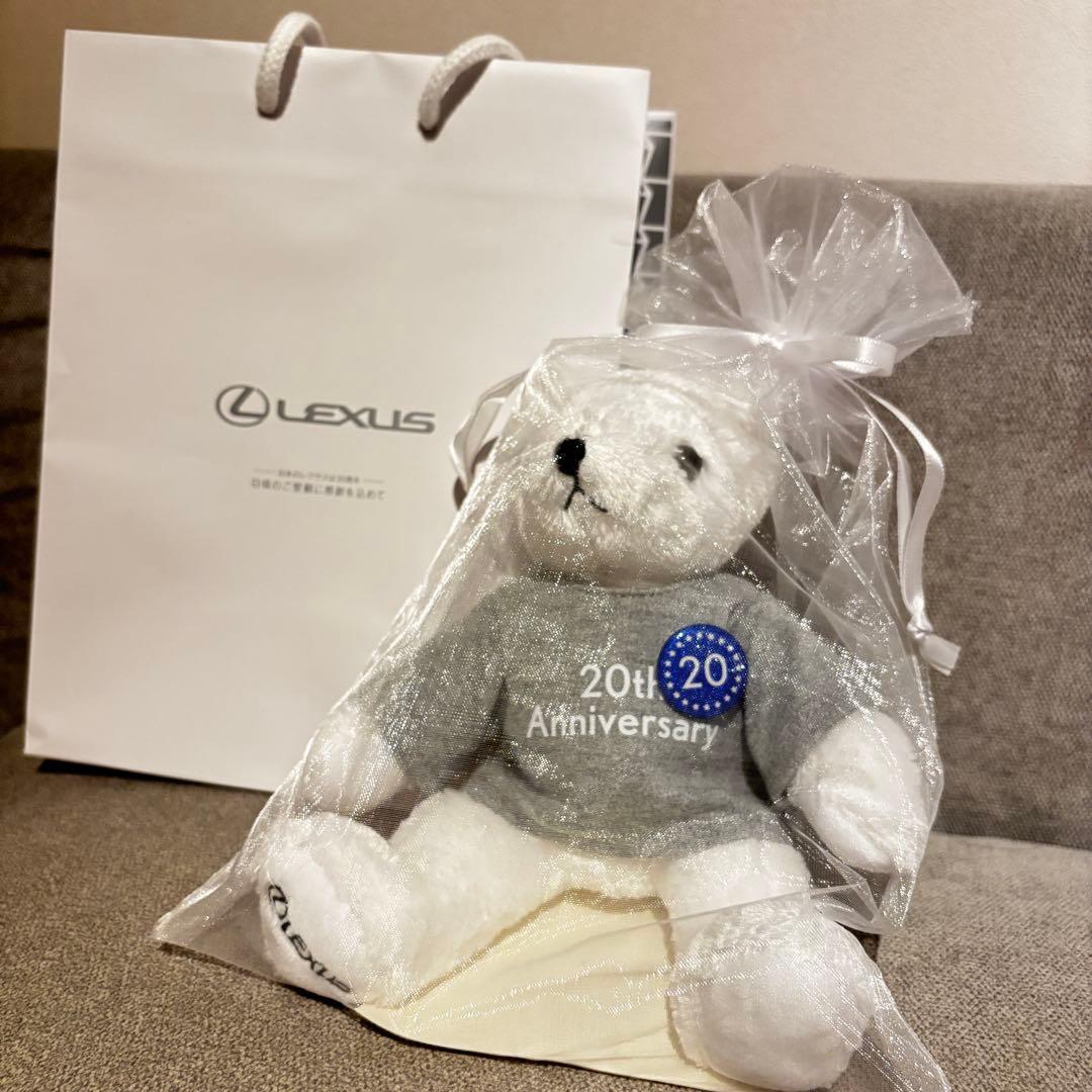 20th Anniversary Bear レクサス ミニテディベア - メルカリ