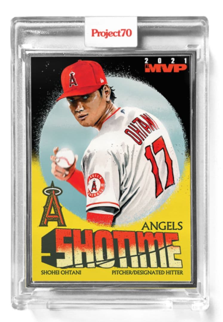 topps project70 大谷翔平 2021 MVP