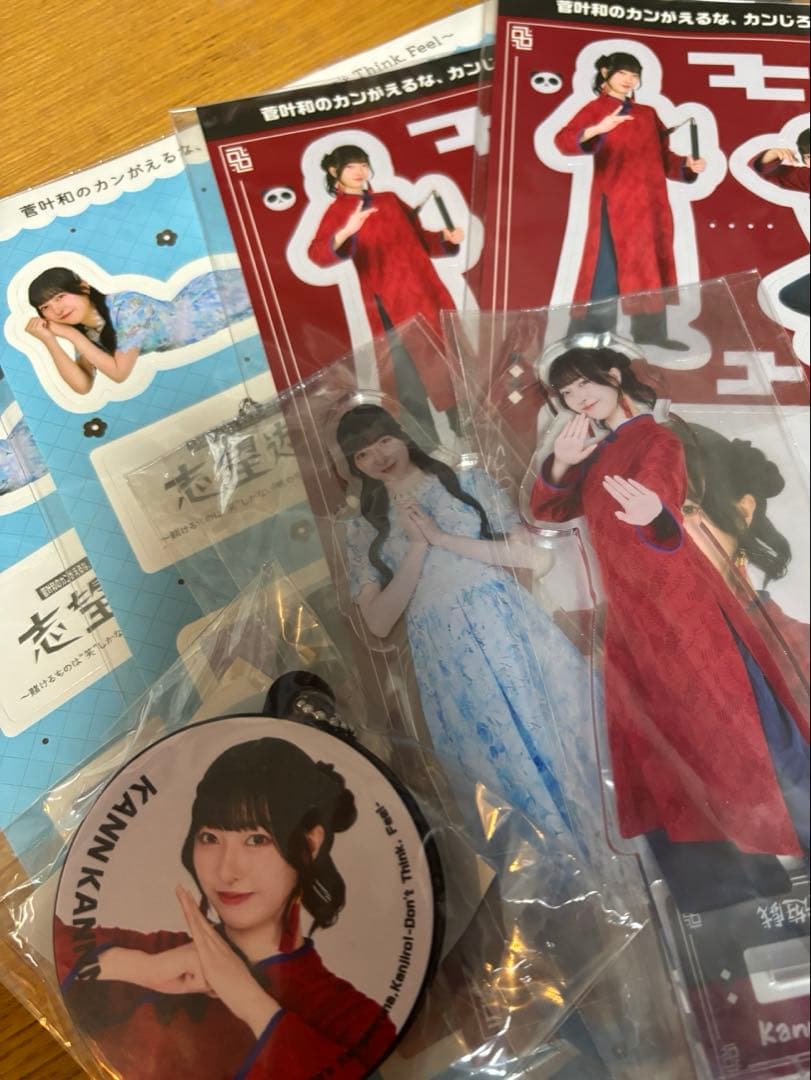 菅叶和 ブロマイド セット(10枚) アクリルスタンド シール ストラップ