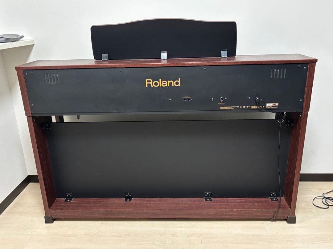 Roland HP505-GP 12年製電子ピアノ 椅子付 ブラウンマホガニー - メルカリ