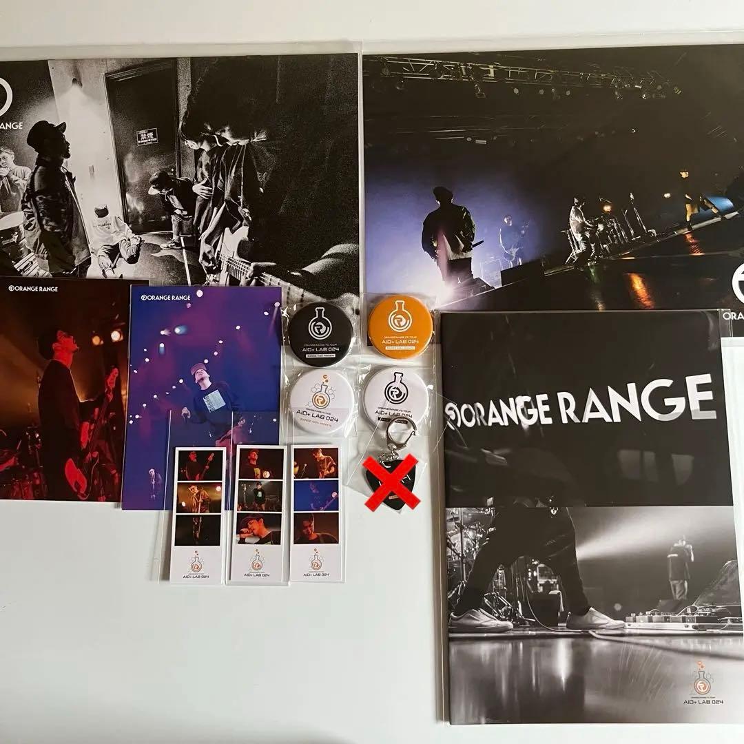 ORANGE RANGE ラッフル くじ RANGE AID+ presents ORANGE RANGE FC TOUR 024 AID+ LAB 024