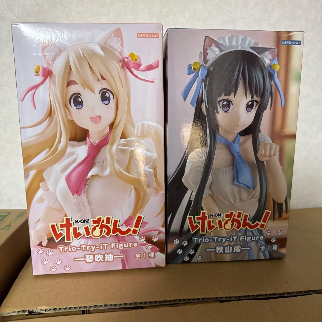 新品未開封 けいおん 琴吹紬 秋山澪 トリオトライト フィギュア - メルカリ