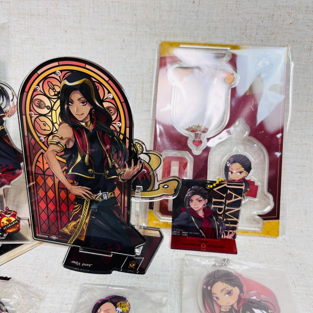 ツイステ【ジャミル・バイパー】グッズまとめ売りセット アクスタ 缶