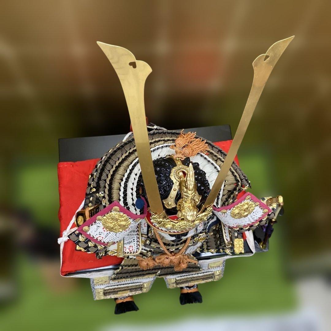☆五月人形 鎧兜 東都二代 暁山 小柴暁山作☆