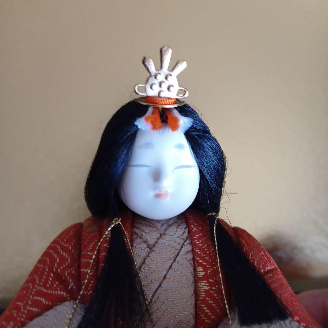 木目込み 賀茂雛 玉秀作 親王飾り 雛人形 お雛様 雛飾り 高級毛バタキ