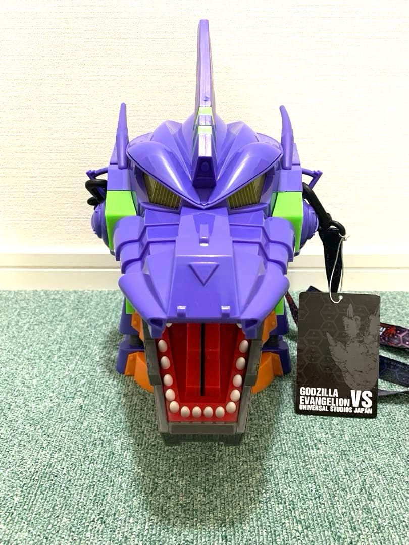 USJ数量限定商品】メカゴジラエヴァ初号機カラー ポップコーンバケツ