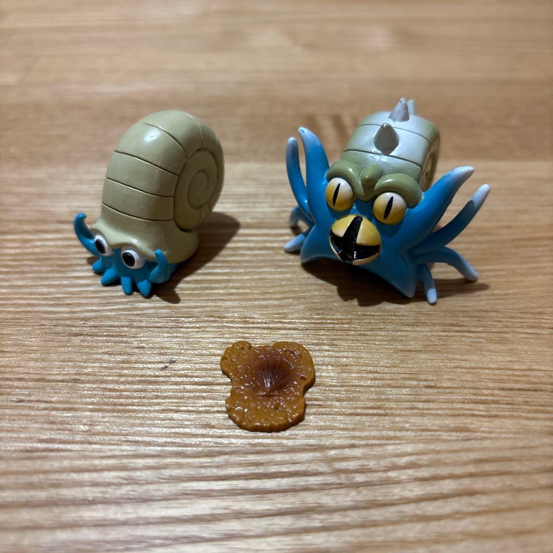一点もの/廃盤/化石セット】オムナイト オムスター カブト カブトプス