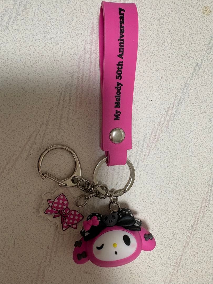 My Melody 50th Anniversary キーホルダー - メルカリ