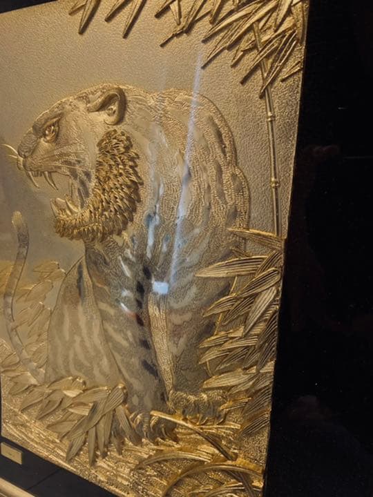 金の虎ゴールド GOLD 芸術品 美術品