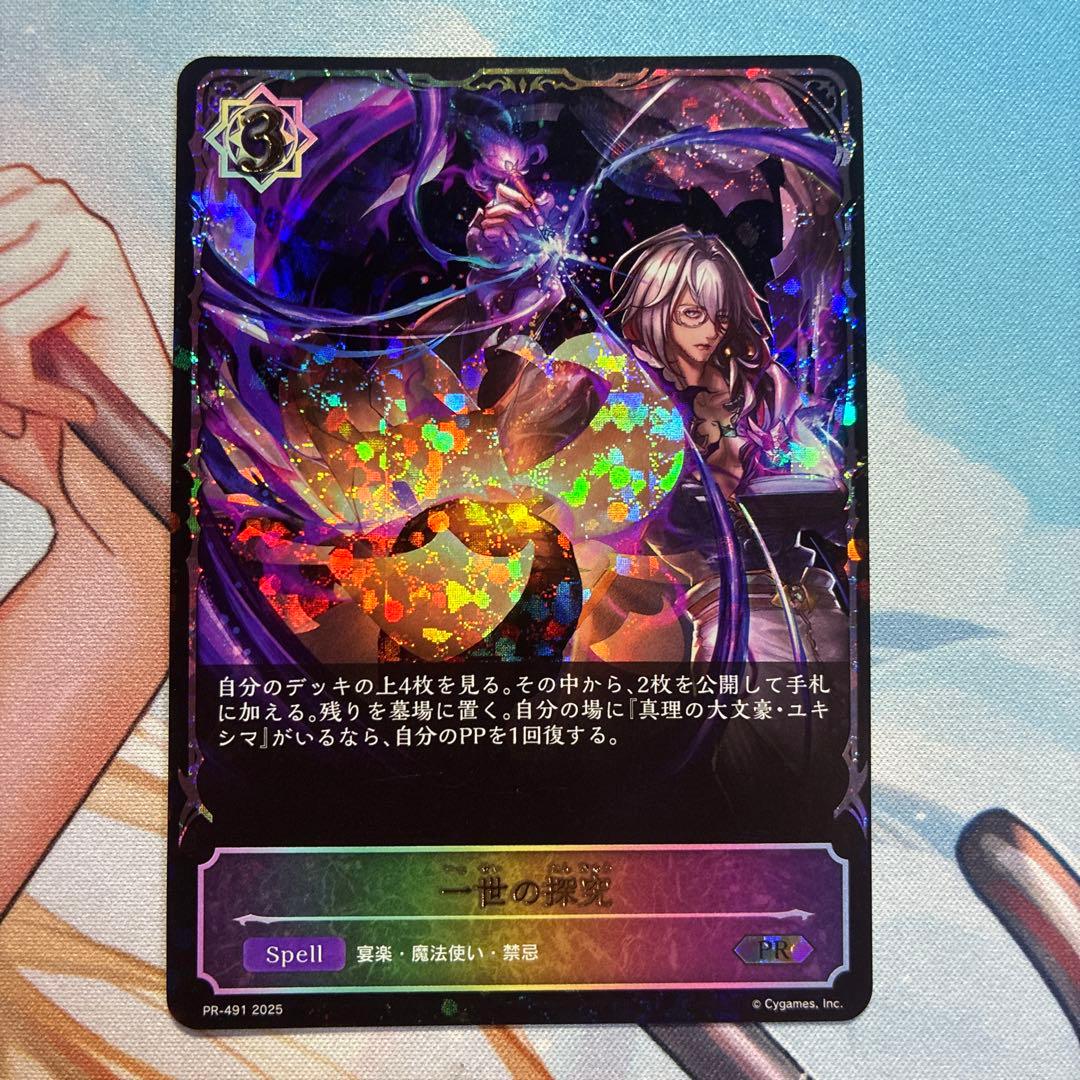 一世の探究 PR プロモ PR-491 シャドウバース エボルヴ - メルカリ