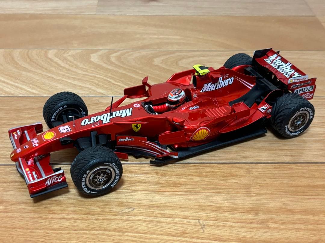 マテル 1/18 フェラーリ F1 200勝記念限定モデル F2007 中国GP Ferrari F2007 200TH K. RAIKKONEN Win Chinese Grand Prix HOTWHEELS