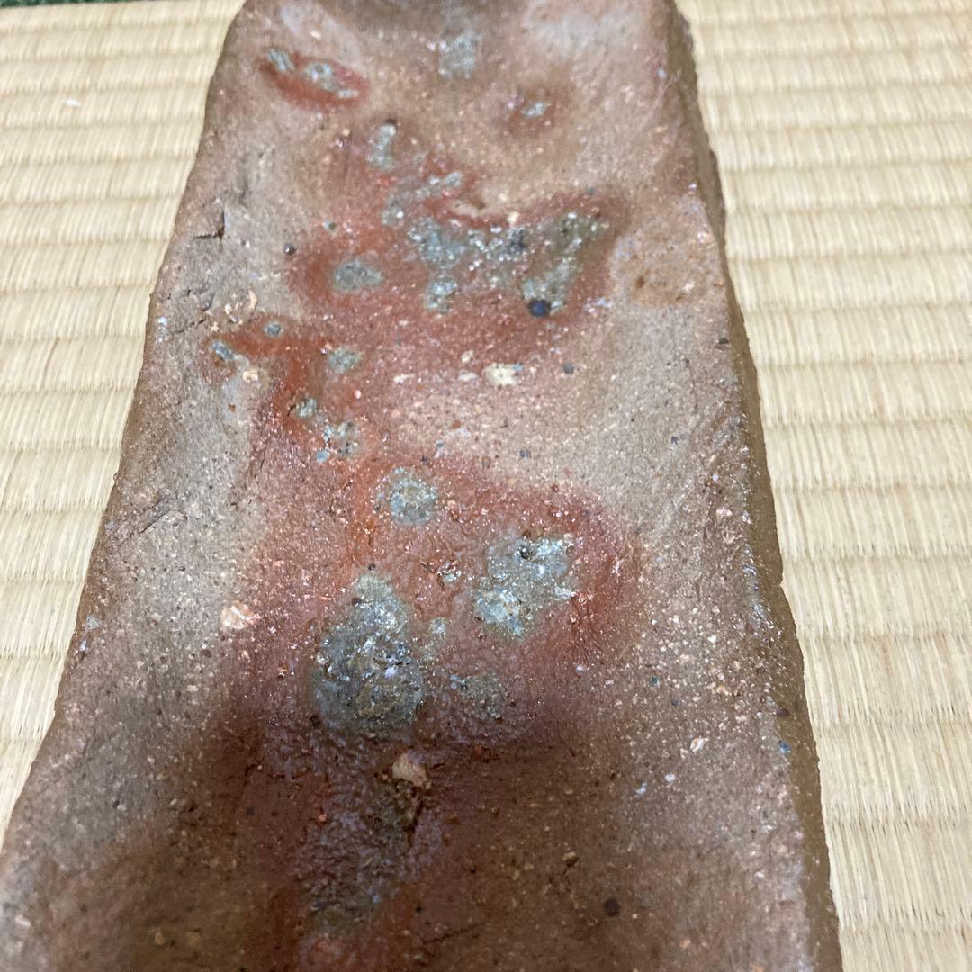 お値下げです。國吉清尚 焼き締め珊瑚紋 板皿 向付 - メルカリ