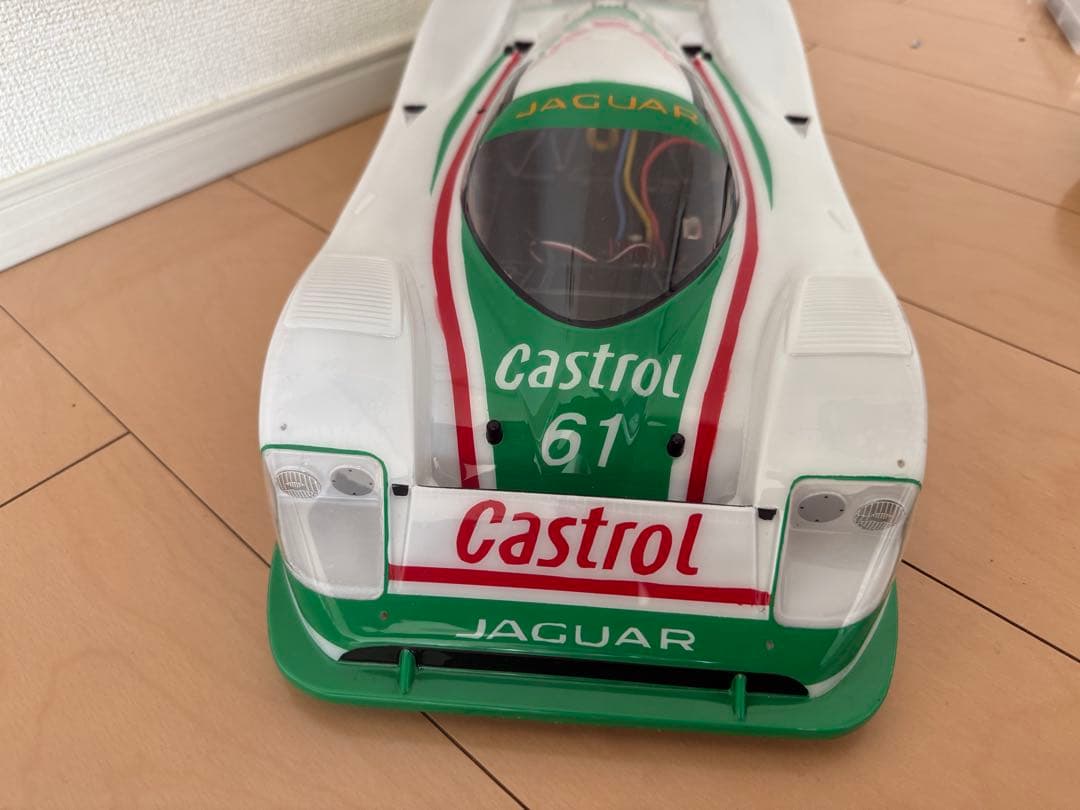 タミヤCカー Mercedes Benz C11 (ボディーカストロール塗装) - メルカリ