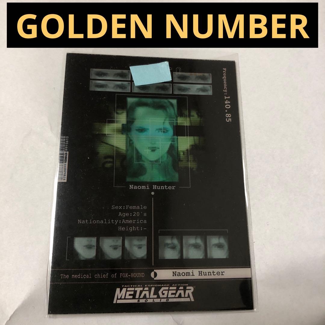 その他 L GEAR SOLID Trading Card #40 GOLDEN Hotter Than Hell 50th Commemorative Gold Plated Trading Card