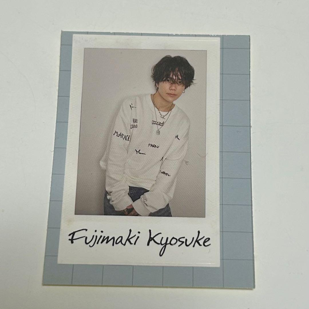 INI 藤牧京介 写真集 ビバラビ タワレコ 特典 ステッカー - メルカリ