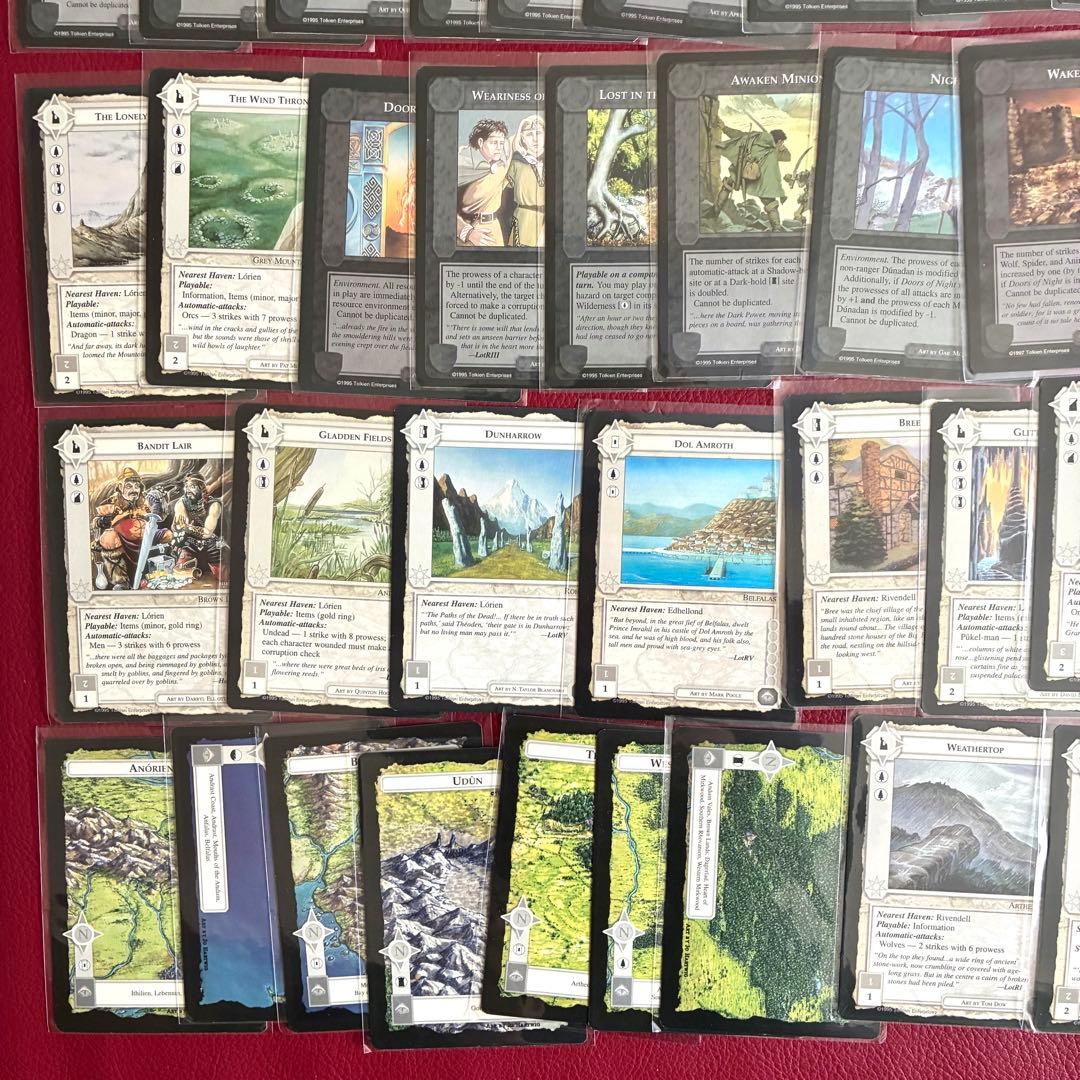 ミドルアース カード ザ・ウィザード 限定版 ccg 指輪物語 まとめ売り