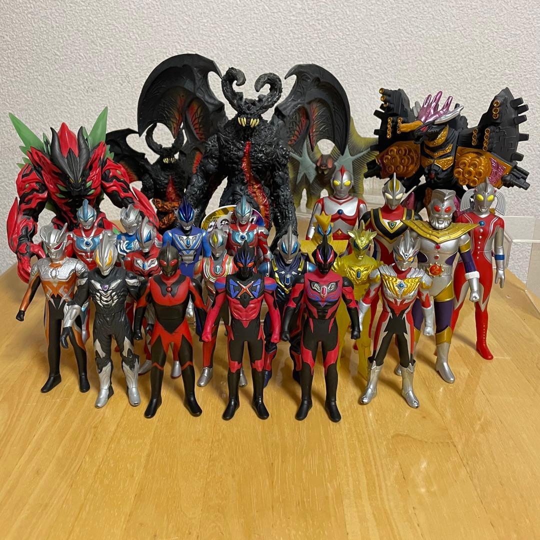 ウルトラマン 怪獣&ヒーローソフビ まとめ売り ウルトラヒーロー& ウルトラ怪獣シリーズ まとめ売り2013年〜2018年