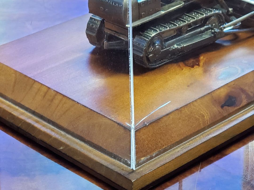 CATブルドーザーD4D 金属ミニチュア 新キャタピラー三菱 創立40周年