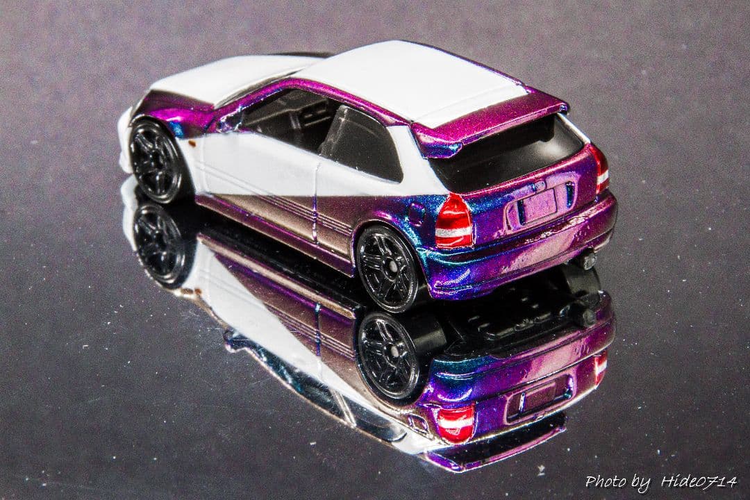 ☆自作 カスタム☆ 99シビックType-R【大阪環状族カラー】 - メルカリ