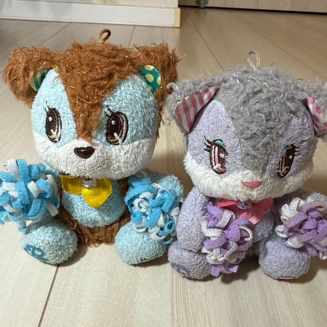 プリティーリズム ベアチ ネコチ マスコット ネコチ ラビチ ベアチ プリティーリズム オーロラドリーム ペアチア