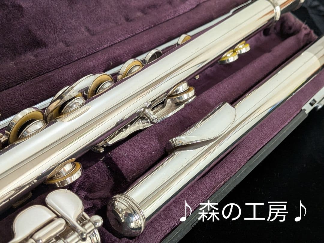 中古フルート専門店‼️部活応援‼️銀メッキヤマハフルートYFL211SⅡ E