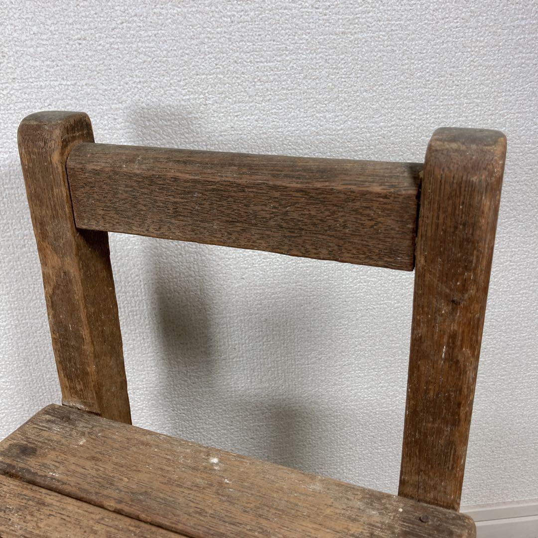 レトロ家具 豆椅子 木製スツール 古道具 古家具 昭和レトロ 飾台