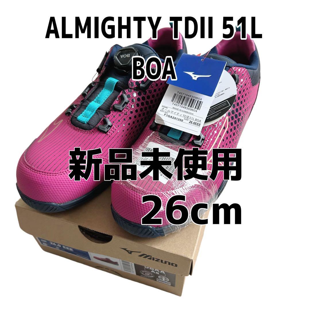 新品 26.0cm 限定カラー Mizuno BOAシステム安全靴 - メルカリ