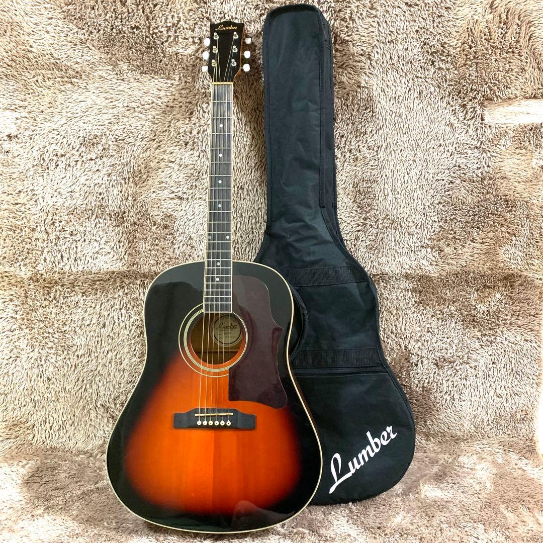 美品】Lumber LJ250/VS アコギ ギブソンJ-45タイプ - メルカリ