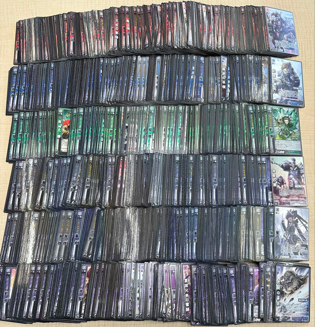 三国志大戦TCG 引退 まとめセット 約11000枚以上称号プレイマット
