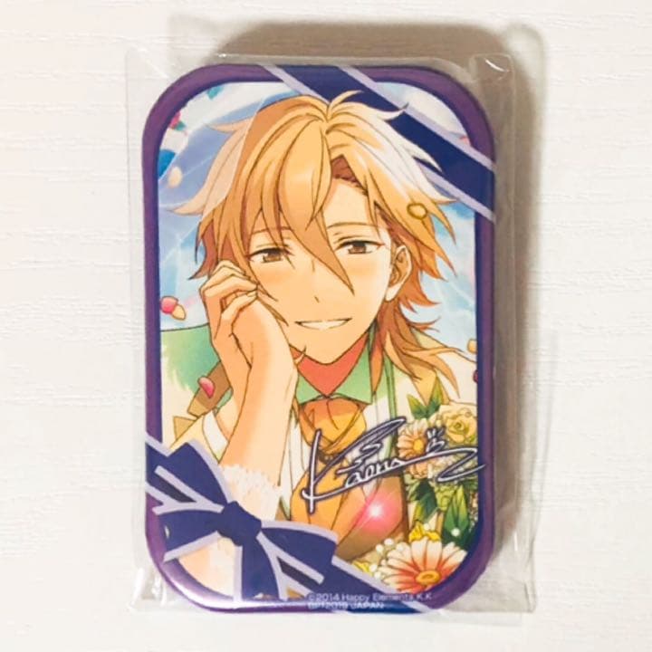 新品☆あんスタ☆UNDEAD【羽風薫】一番カフェ☆スクエア☆缶バッジ☆2